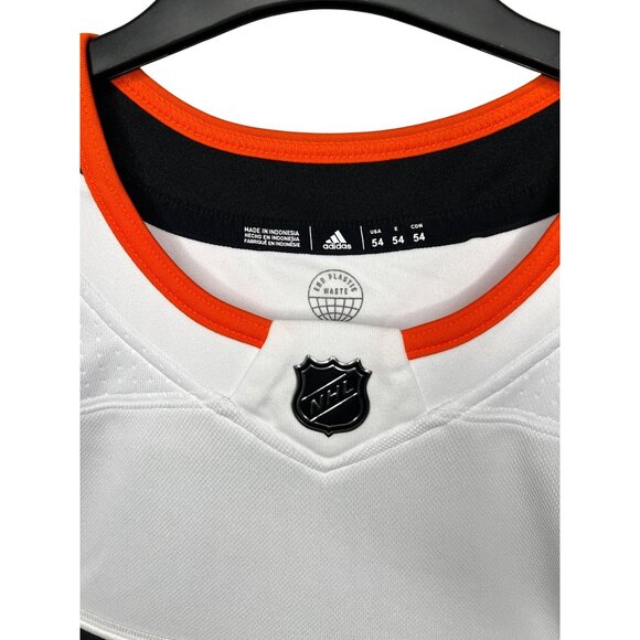 Adidas NHL Philadelphia Flyers Carter Hart #79 Hockey Jersey Mens Size 54 - Picture 9 of 16